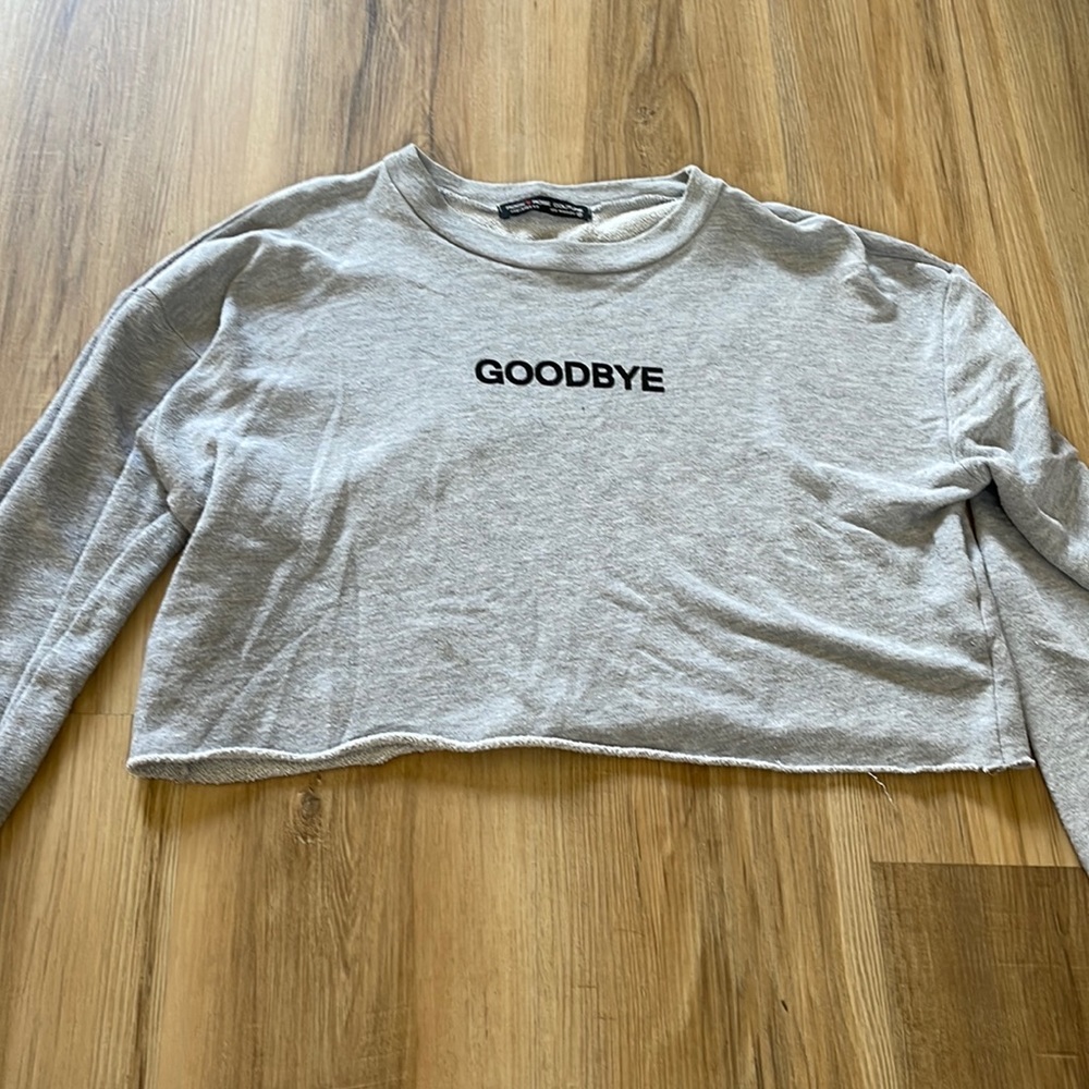Goodbye crop top